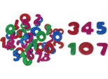 Adesivi Decorativi Numeri In Schiuma Glitterata 40 Pezzi Shan SK04