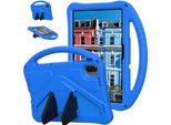 Custodia Per Bambini Per Infinix Xpad 20 11" 2025, Custodia Antiurto Leggera In Eva Con Supporto Pieghevole E Maniglia Blu"