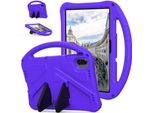 Custodia Per Infinix Xpad 20 11" 2025, Custodia Antiurto Leggera In Eva Con Supporto Pieghevole E Maniglia Viola"