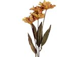 Fiore Artificiale Clayre & Eef 8X5X60 Cm Plastica Gialla