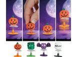 Giocattolo Di Halloween Zucca Fantasma Strega Salto Figura Notte Decorazione Spaventosa Divertimento Miniatura