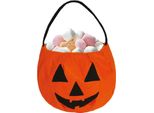 Zucca Di Halloween Decorazione Ciotola Dolcetto O Scherzetto Secchio Per Caramelle Spettrale Decorazione Notturna Elemento Accessorio Della Festa Faccia Di Zucca Fatta A Mano Spaventosa Decorazione Autunnale Raccolto Di Zucca, Colore: Arancione