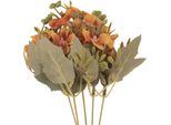 Fiore Artificiale Clayre & Eef 32 Cm Plastica Arancione