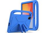 Custodia Protettiva Per Infinix Xpad 11" 2024, Leggera Custodia Per Bambini In Eva Con Maniglia E Supporto Blu"