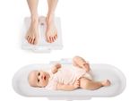 Costway Bilancia Digitale Per Bambini Con Vassoio, Da 50G A 150Kg, Bilancia Per Bambini Con Display A Led, 5 Modalità Di Misurazione E Funzione Tara E Mantenimento, Bilancia Per Allattamento, Bilancia Per Animali Domestici
