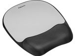 Tappetino Per Mouse Fellowes - 25,4 Mm X 201,7 Mm X 235 Mm - Argento, Nero