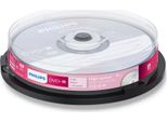 Philips DM4S6B10F - 10 X DVD-R - 4.7 Gb (120 Min.) 16X - Spindel