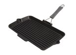Staub 40509-343-0 Staub Grillpfanne Induktion Rechteckig 34X21Cm Schwarz