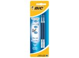Bic® 862229 Gel-Mine - Dokumentenecht, Metallspitze 0,35 Mm, Blau, 2Er Pack