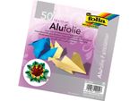 Folia 9955 Folia Foglietti In Alluminio, 150 X 150 Mm, 50 Fogli, Assortiti