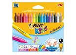 Bic Kids Pastello A Cera Plastidecor 18 Scatola Di Cartone