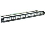 Inline - Patch Panel - RJ-45 X 24 - Schwarz - 1U (76824B)