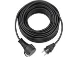Brennenstuhl Cavo Di Prolunga In Gomma Di Qualità IP44 5M Nero H05RR-F 3G1,5, 1161420