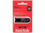 Sandisk Cruzer Glide - Unità Flash Usb - 32 Gb - Usb 2.0 - Nero, Rosso