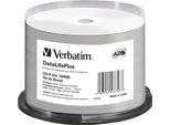 Verbatim Datalifeplus Professional - 50 X CD-R - 700 Mb 52X - Breite ThermodruckfläChe - Spindel