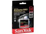 Sandisk Extreme Pro - Scheda Di Memoria Flash - 128 Gb - 1000X/1067X - Compactflash