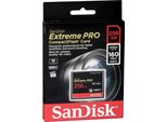 Sandisk Extreme Pro - Scheda Di Memoria Flash - 256 Gb - 933X/1067X - Compactflash