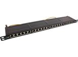 Inline - Patch Panel - RJ-45 X 24 - Schwarz, Ral 9005 (76824F)
