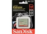 Sandisk Extreme - Flash-Speicherkarte - 128 Gb - 567X - Compactflash