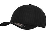 Flexfit 6195P | Cappello / Berretto / Cappello Gessato - Colore: Nero/Bianco - Taglia: S/M