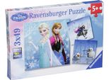 Ravensburger 09264 2 Ravensburger Abenteuer Im Winterland 3 X 49 Teile Puzzle
