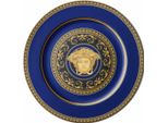 Rosenthal Versace Icaro Medusa Blu Piatto Da Portata 30 Cm