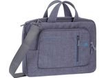 Riva Case Alpendorf 7520 Canvas - Borsa Per Notebook - 33,8 Cm (13,3") - Grigio"