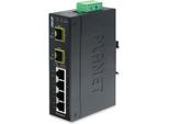 Planet Industrial 4-Port 10/100/1000T + 2 1000X Sfp