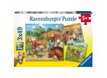 Ravensburger 9237 Puzzle Il Mio Maneggio 3 X 49 Pezzi 9237