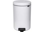 Brabantia 11 18 46 Brabantia Treteimer Newicon 20,0 L Weiss