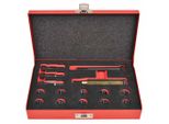 Vidaxl Set Di Riparazione Della Filettatura Delle Candele 15 Pezzi M10 X 1,0 Mm