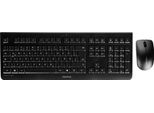 Cherry Dw 3000 - Set Tastiera E Mouse - Senza Fili - 2,4 Ghz - Tedesco - Interruttore A Chiave: Cherry Lpk - Nero, Antracite