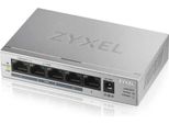 Zyxel GS1005HP - Switch - Non Gestito - 4 X 10/100/1000 (Poe+) + 1 X 10/100/1000 - Montabile A Parete, Da Tavolo - Poe (60 W) (