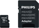 Philips FM64MP45B - Scheda Di Memoria Flash (Adattatore Sd Incluso) - 64 Gb - UHS-I / Classe 10 - Sdxc
