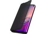 Avizar, Flip Cover Per Samsung Galaxy S10 Con Effetto Specchio E Funzione Stand, Nero