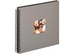 Walther Fun Grigio 30X30 50 Pagine Nere A Spirale SA110X
