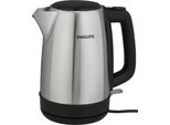 Philips | Bollitore Daily Collection | HD9350/90 | Elettrico | 2200 W | 1,7 L | Acciaio Inox | Base Girevole A 360° | Acciaio Inox