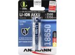 Ansmann 1307-0001 Haushaltsbatterie Wiederaufladbarer Akku 18650 Lithium-Ion (Li-Ion) (1307-0001)