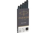 Parker Quink - Cartuccia D'inchiostro - Nero - Confezione Da 5