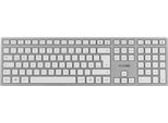 Cherry Kc 6000 Slim - Tastatur - Usb - Deutschland - Silber (JK-1600DE-1)