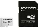 Transcend Microsdhc 300S-A 16 Gb Classe 10 UHS-I U1