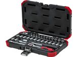 Gedore Set Di Chiavi A Bussola Rosse 1/4 33 Pezzi