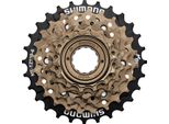 Shimano Tourney MF-TZ500 Cassetta 6 Velocità 14 - 28 Denti Pacco Pignoni Deragliatore Cassetta Ruota Libera Bicicletta Cassetta