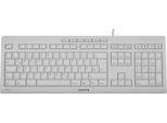 Cherry Tas Stream Tastiera Con Cavo De-Layout Bianco/Grigio