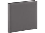 Hama Fine Art Jumbo Album 30X30 80 Pagine Bianche, Grigio 2782