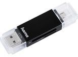 Hama "Basic"" Usb 2.0 Otg - Lettore Di Schede (Sd, Microsd, Sdhc, Microsdhc, Sdxc, Microsdxc) - Usb 2.0"