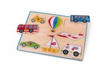 Bigjigs Giocattoli Puzzle Inseribili Veicoli