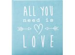 Diario Di Nozze Goldbuch All You Need Is Love Turchese 23X25 Cm 44 Pagine