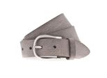 Vanzetti Pelle Cintura Genuine Beauty 35Mm Full Leather Belt W90 Mouse Gray Grigio