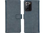 Custodia Per Cellulare Imoshion Per Samsung Galaxy Note 20 Ultra - Cover Flip A Libro - Blu Scuro
